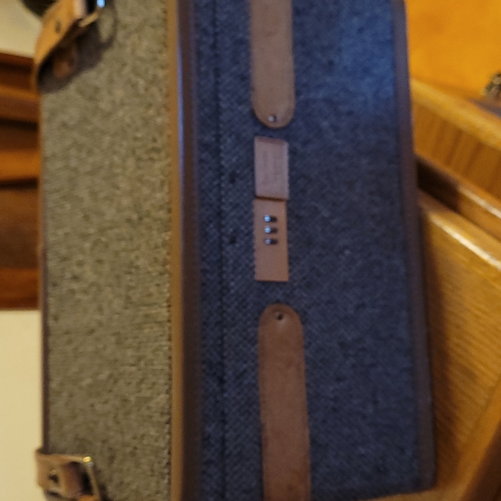 Original Hartmann luggage makeup bag (1950s)